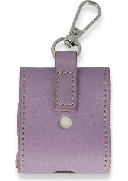 Airpods 2 (2.nesil) Askılı Kılıf - Lila modelleri