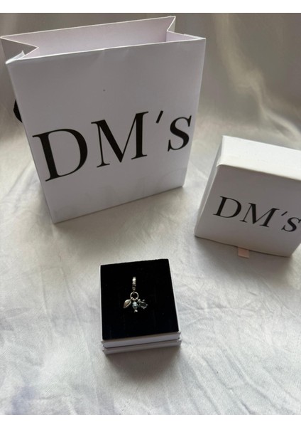 Balık,deniz Kaplumbağası ve Deniz Kabuğu Gümüş Charm'ı