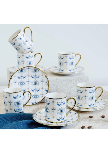 Porselen Fincan Takımı 6lı 90 cc (RSY-134) fırsatları