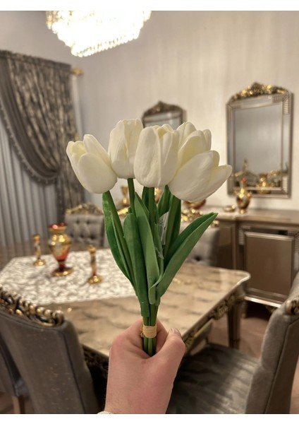 8 Adet Gerçekçi Islak Lale - Dekarasyon -