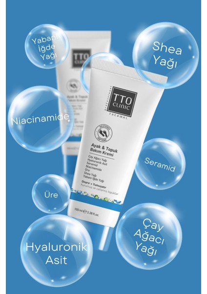 Tto Clinic Ayak & Topuk Bakım Kremi 100 ml modelleri