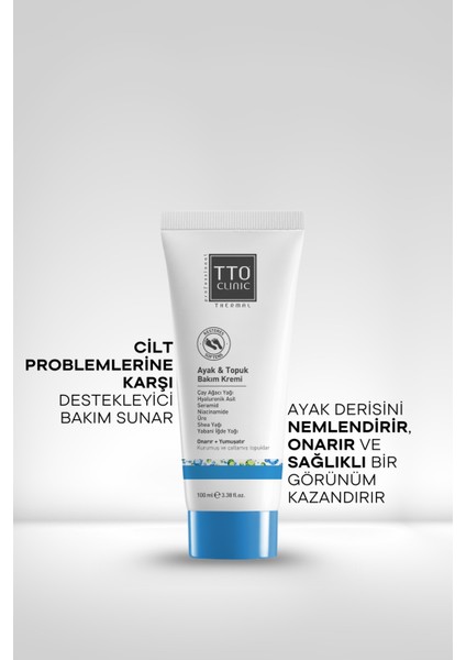 Tto Clinic Ayak & Topuk Bakım Kremi 100 ml fırsatları