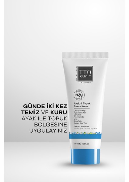 Tto Clinic Ayak & Topuk Bakım Kremi 100 ml indirimleri