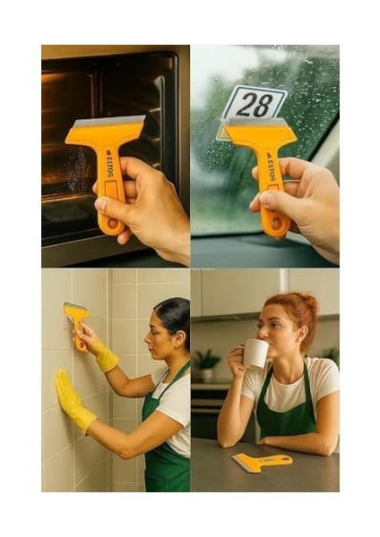 Cam Kazıma Bıçağı, Plastik, Çelik Uçlu, Ergonomik Sap, Etiket ve Boya Kalıntısı Temizleyici, 100 mm Bıçaklı, Cam, Mermer, Fırın ve Boya Temizliği Için Kazıyıcı, Profesyonel, Yedek Bıçaklı modelleri