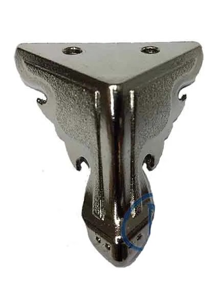 Ahşap, Mdf, Sunta Sandık Ayağı, Kutu Ayak 2,5 cm - Nikel