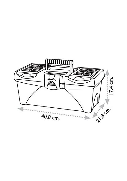 Süper Bag 16 Inç Plastik Takım Çantası ASR2017 modelleri