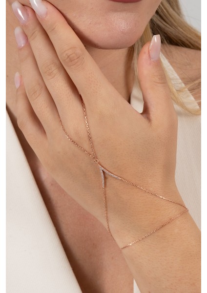 925 Ayar Gümüş Şahmeran Rose Zirkon Taşlı Tutku Şahmeran SGTL13177ROSE fiyatları