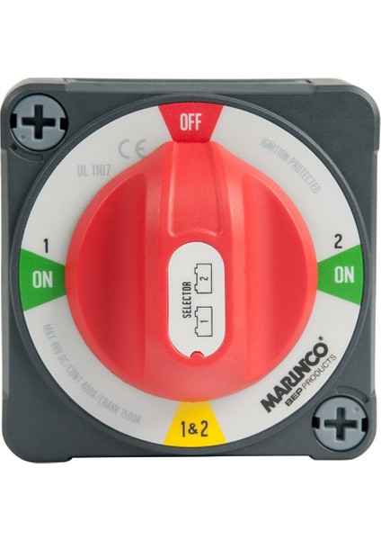 4 Pozisyonlu Akü Şalteri 771-S-EZ