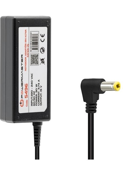 PM-5496 19 Volt - 4.74 Amper 5.5*2.5 mm Uçlu (Toshiba - Notebook)