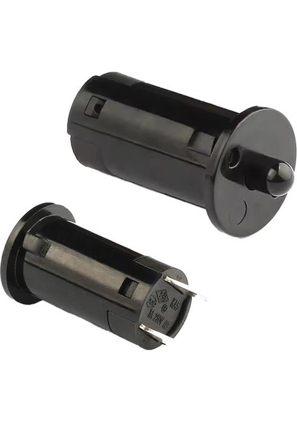 IC-187A Kapak Ø12MM (Nc) Normalde Kapalı Kontak PBS-25B Siyah