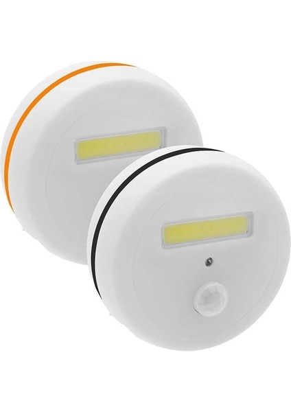 YT-M415 Hareket Sensörlü Mıknatıslı Yapışkanlı Ikili Dolap Içi Aydınlatma Işığı