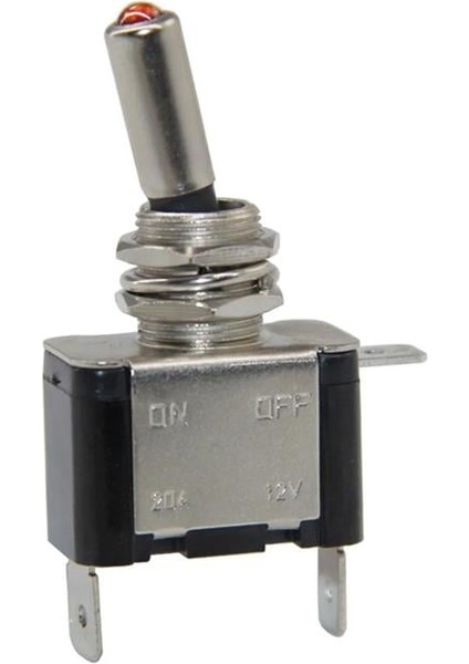 IC-151A Işıklı 12 Volt 30 Amper On-Off Toggle (Seri 2)