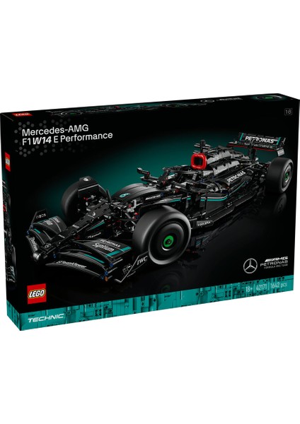 ® Technic Mercedes-Amg F1 W14 E Performance 42171 - Yetişkinler Için Koleksiyonluk Yaratıcı Model Yapım Seti (1643 Pr) fiyatları