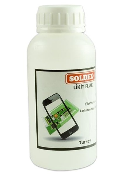Soldex Sr-33 (SR-3302) Temizlik Gerektirmeyen Sıvı Flux 250 ml