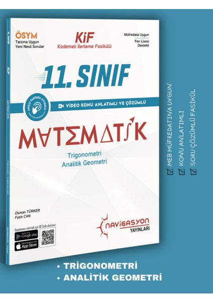 11. Sınıf Trigonometri - Analitik Geometri (Meb Müfredatına Uygun)