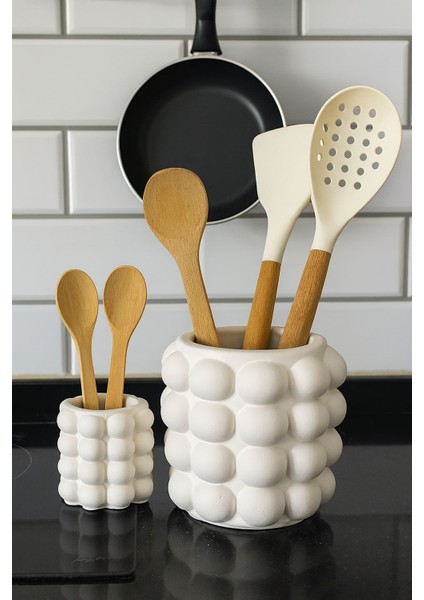 Dekoratif Kaşıklık Pratik Mutfak Gereçleri 16 cm