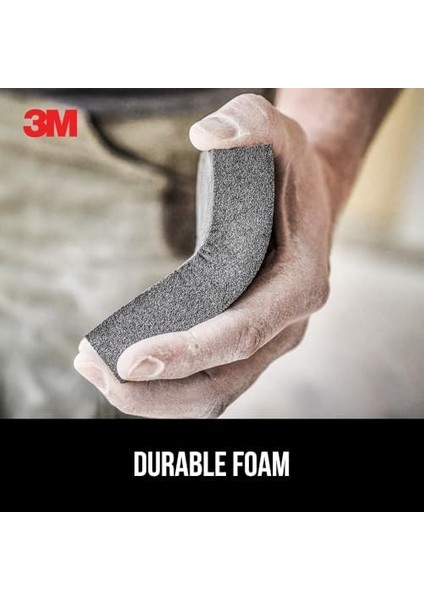 Geniş Alan Alçıpan Zımpara Süngeri, 4.9 "x 2.9" x 1", Ince/orta fiyatları