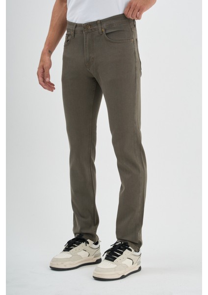 Erkek Regular Fit Rahat Kesim Esnek Likralı Örme Jeans fiyatları