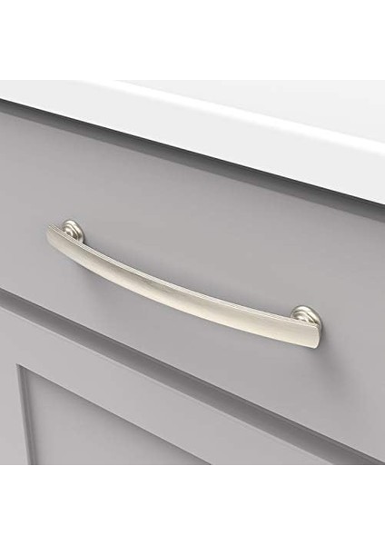 P2157-SN Diner Koleksiyonu Çekme 7-9/16 Inç (192 Mm) Delik Merkezi, Merkezden Merkeze, Nikel fiyatları