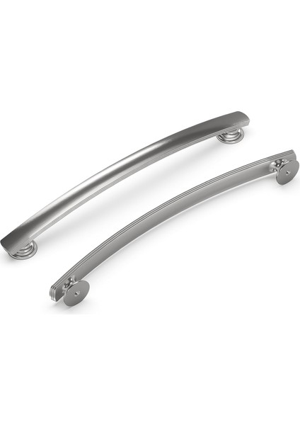 P2157-SN Diner Koleksiyonu Çekme 7-9/16 Inç (192 Mm) Delik Merkezi, Merkezden Merkeze, Nikel modelleri