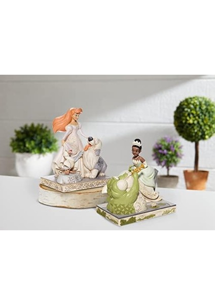 Jim Shore Hayalet Sireni Ariel Beyaz Orman Figürü modelleri