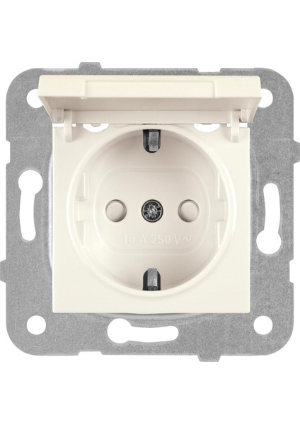 Krem Topraklı Priz Ç.k Kapaklı fiyatları