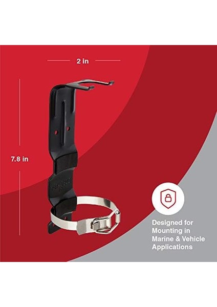 First Alert Bracket2 Yangın Söndürücüler Için 2 Lb Montaj Braketi