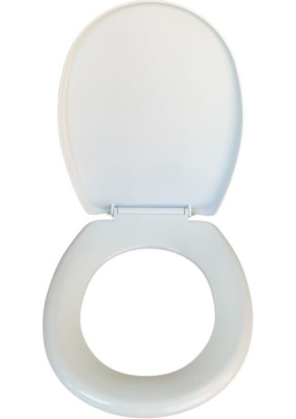 Plastik Akdeniz Soft Klozet Kapağı – Dayanıklı, Hijyenik, Kolay Montajlı, Standart Ölçü (44X35 Cm)