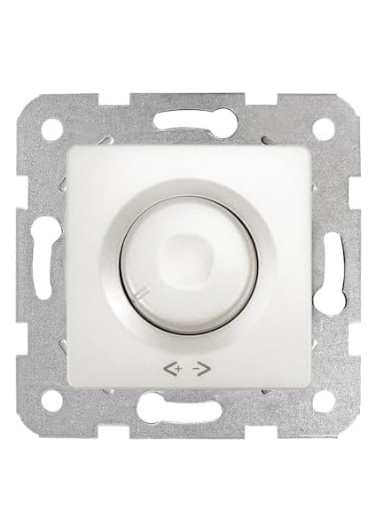 Sedef Beyaz Pro Dimmer Rl 20 500W Mekanizma ve Kapak