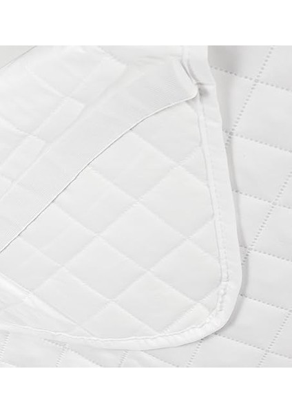 Eco Care Sıvı Geçirmez KAPITONELI%100 Polyester Alez, Beyaz, Tek Kişilik modelleri