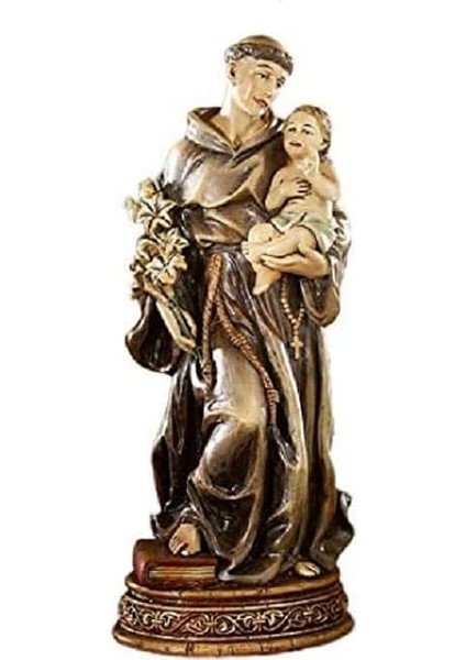 6" Aziz Aziz Anthony Dini Heykeli Inanç Hediyeleri Bellavista Milagros