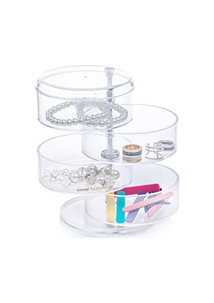 4 Katlı Döner Takı Organizeri fiyatları