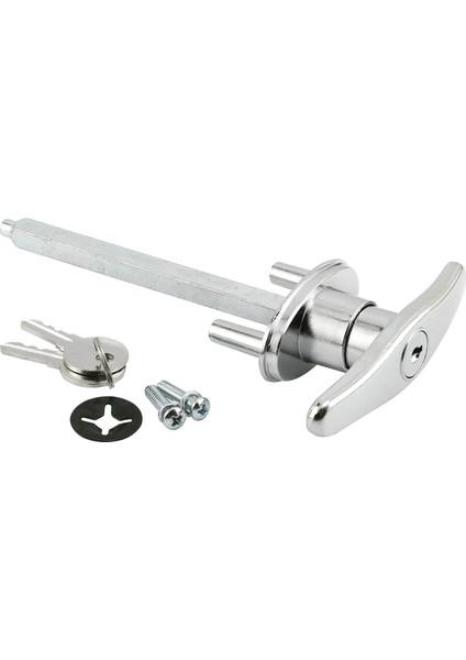 Gd 52169 Araçla Kurşun Kullanıcıların T-Griff, 5/16 In. x 4 – 5/8 In. Kare Basınçlı Döküm Şaft, Konstrüksiyon, Krom