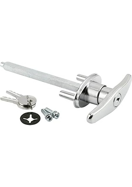 Gd 52169 Araçla Kurşun Kullanıcıların T-Griff, 5/16 In. x 4 – 5/8 In. Kare Basınçlı Döküm Şaft, Konstrüksiyon, Krom modelleri