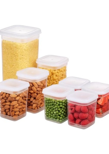 Organizers Vakumlu Saklama Kabı Seti 8’li, Sızdırmaz Saklama Kabı, Gıda Saklama Kabı, 8’li Saklama Kabı Seti, Bpa Içermez fiyatları