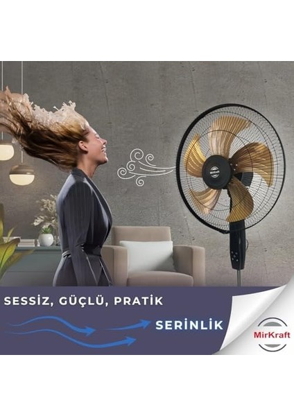 FS-5018 Stand Fan Vantilatör 18&apos;&apos; (Uzaktan Kumandalı) modelleri