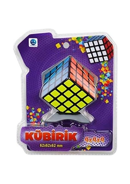 Kübirik 4&apos;lü Zeka Küpü Rubik Cube Sabır Küp 4X4X4 modelleri