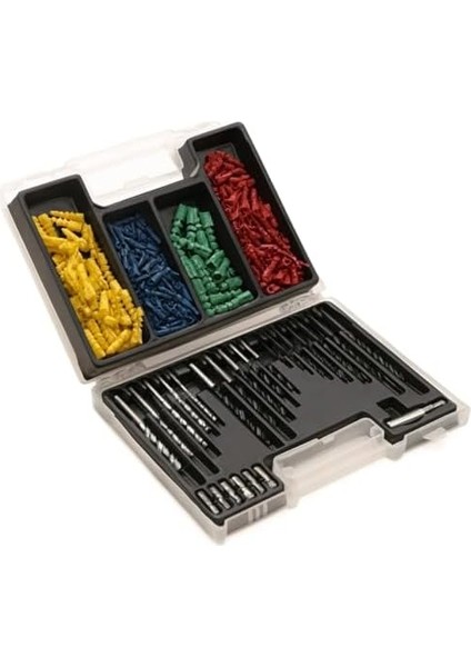 Parçalara Ayrılmış 100’LÜ Delme ve Dübel Seti – Matkap Uçları, Renkli Plastik Dübel Kutusu, Ahşap, Metal ve Için Uyumlu Delme Seti fiyatları