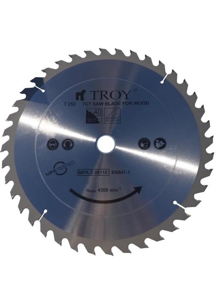 25204 Ahşap Dairesel Testere Bıçağı 255MM x 40T fiyatları