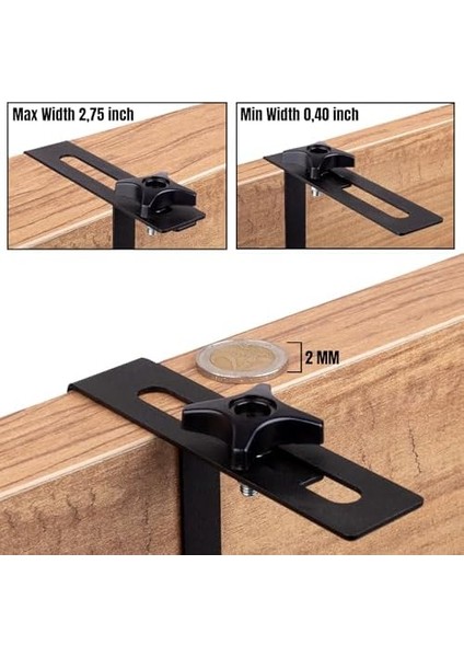Ayarlanabilir Kapı Arkası Askılık Metal (1 Adet) | 6 Kancalı Kapı Üstü Organizer | Montaj Gerektirmez Askı | Mont Çanta Havlu Anahtarlık Düzenleyici fiyatları