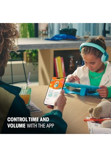 Jbl JR320BT, Bluetooth Çocuk Kulaklığı, Oe,mavi