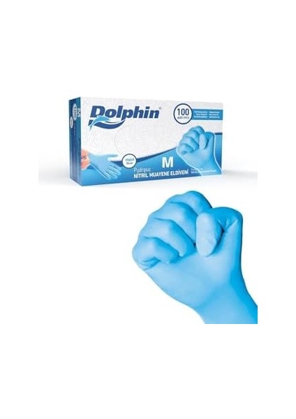 Kullan At Market Mavi Nitril Eldiven Pudrasız (M) 100&APOS;LÜ Paket modelleri
