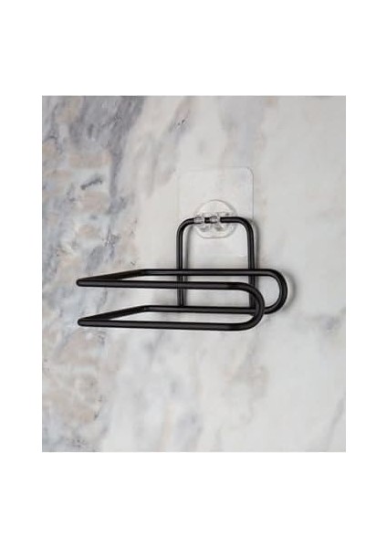 Yapışkanlı Siyah Açık Tuvalet Kağıtlığı Wc Kağıtlık Tutucu, VYDGR00001298 fiyatları