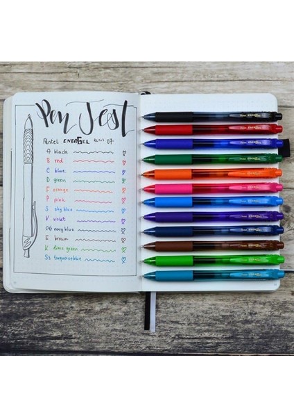 Energel 0.7 mm Likit Roller Kalem A.mavi fiyatları