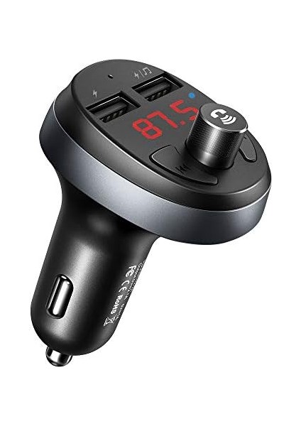 CC-6880 Fm Transmitter Çift USB Bluetooth Araç Şarj Cihazı fiyatları
