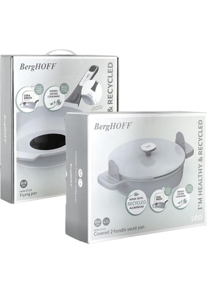 Pilav Tenceresi 28 cm ve Kızartma Tavası 28 cm Smoked Grey