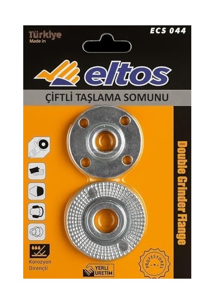 Çiftli Taşlama Somunu, Tüm Taşlama Makinelerine Uyumlu, Metal Somun Takımı, Disk Sabitleyici Yedek Çiftli modelleri