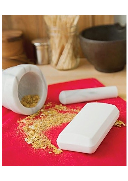 Fox Run Kırıntı Süpürgesi, Beyaz, 7 x 14 x 3,2 cm