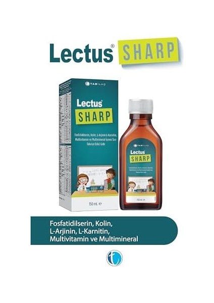 Lectus Sharp 150 ml Şurup