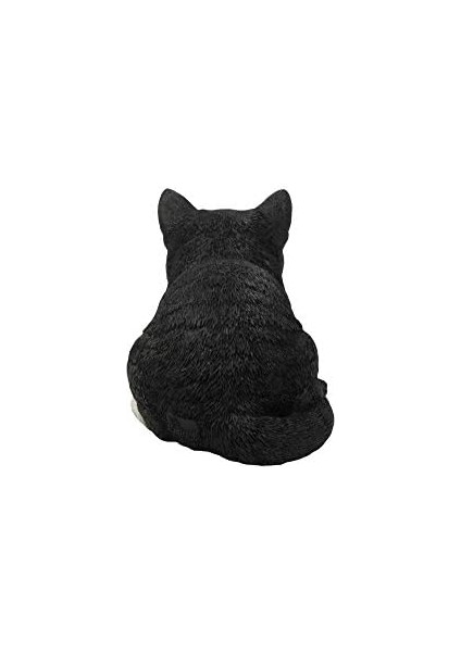 Hi- Ltd Geschenk Statue, Schlafende Katze, Schwarz/weiß modelleri